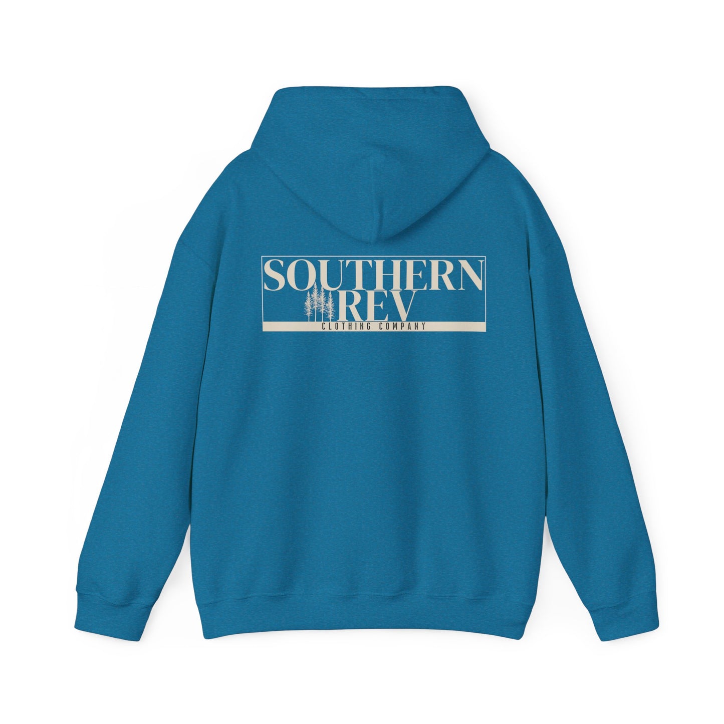 Southern Rev Logo hoodie_blue