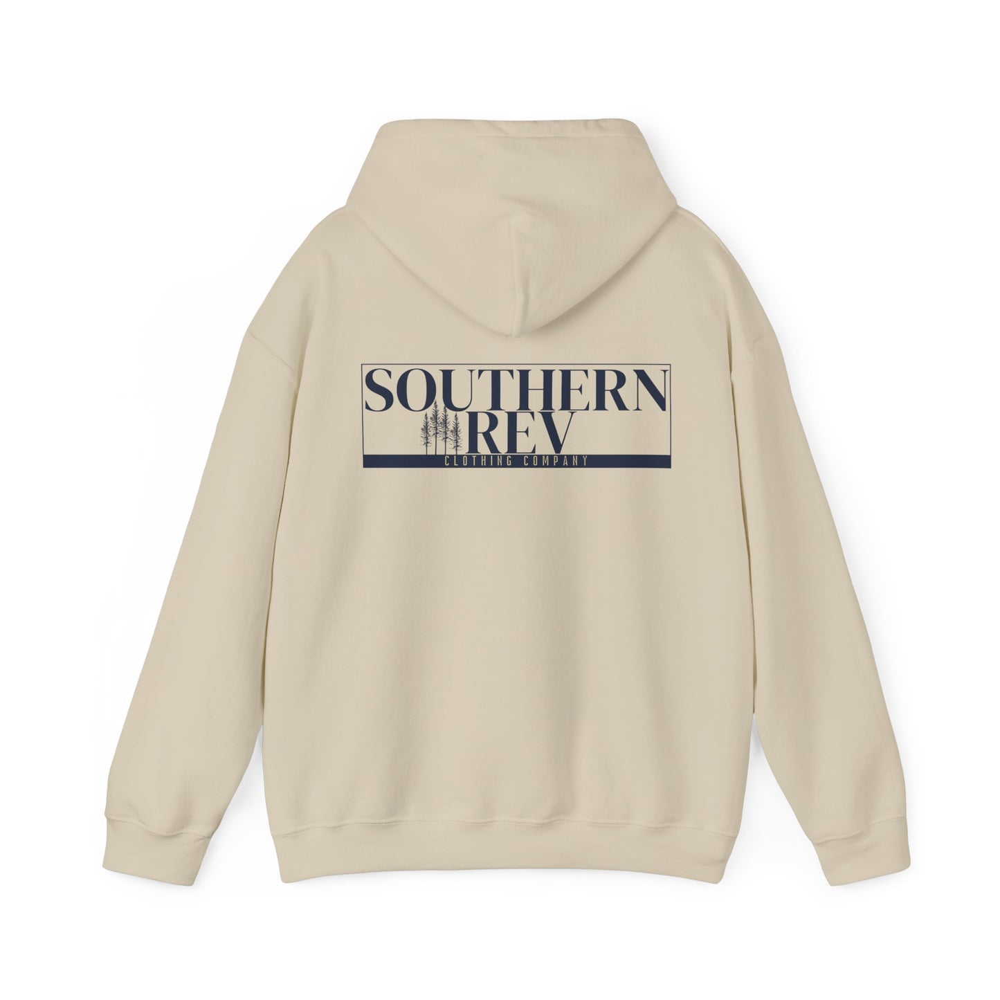 Southern Rev Logo hoodie_sand