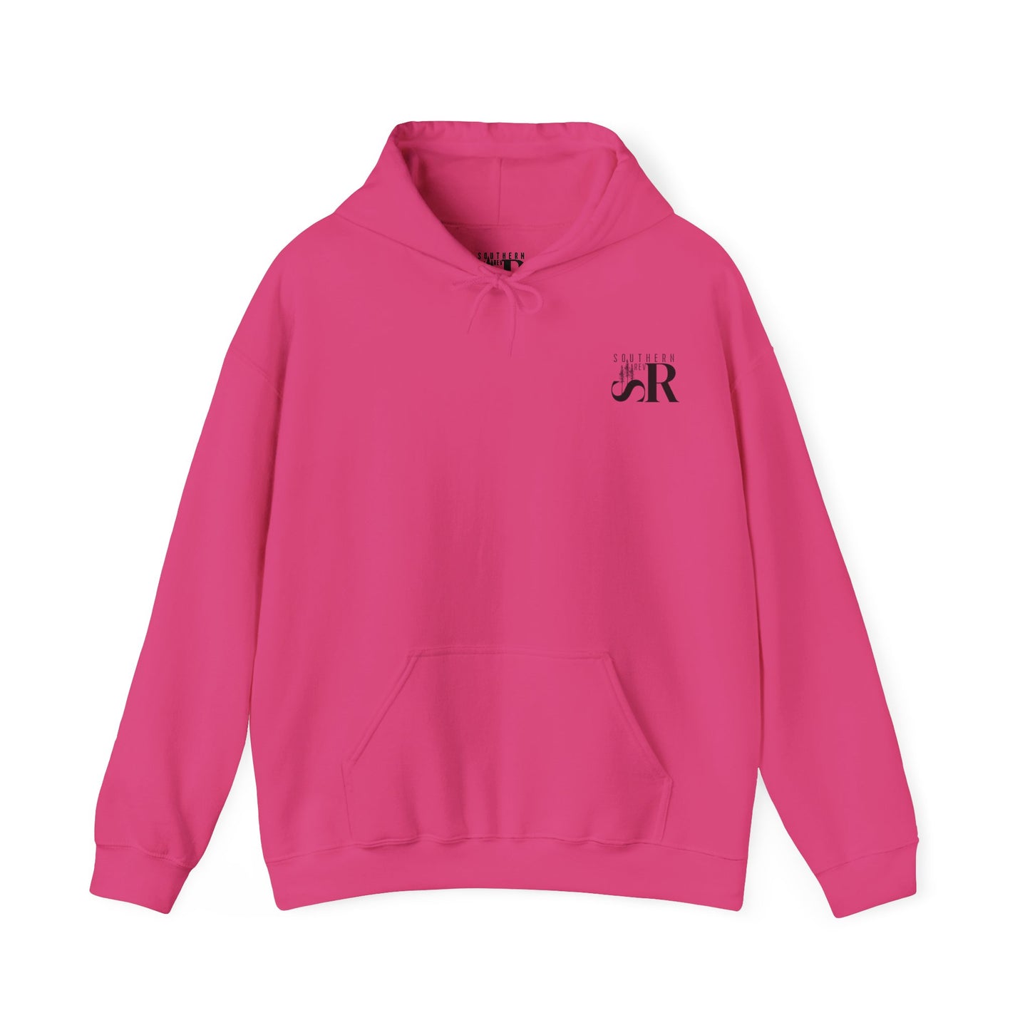 Southern Rev Logo hoodie, front_pink