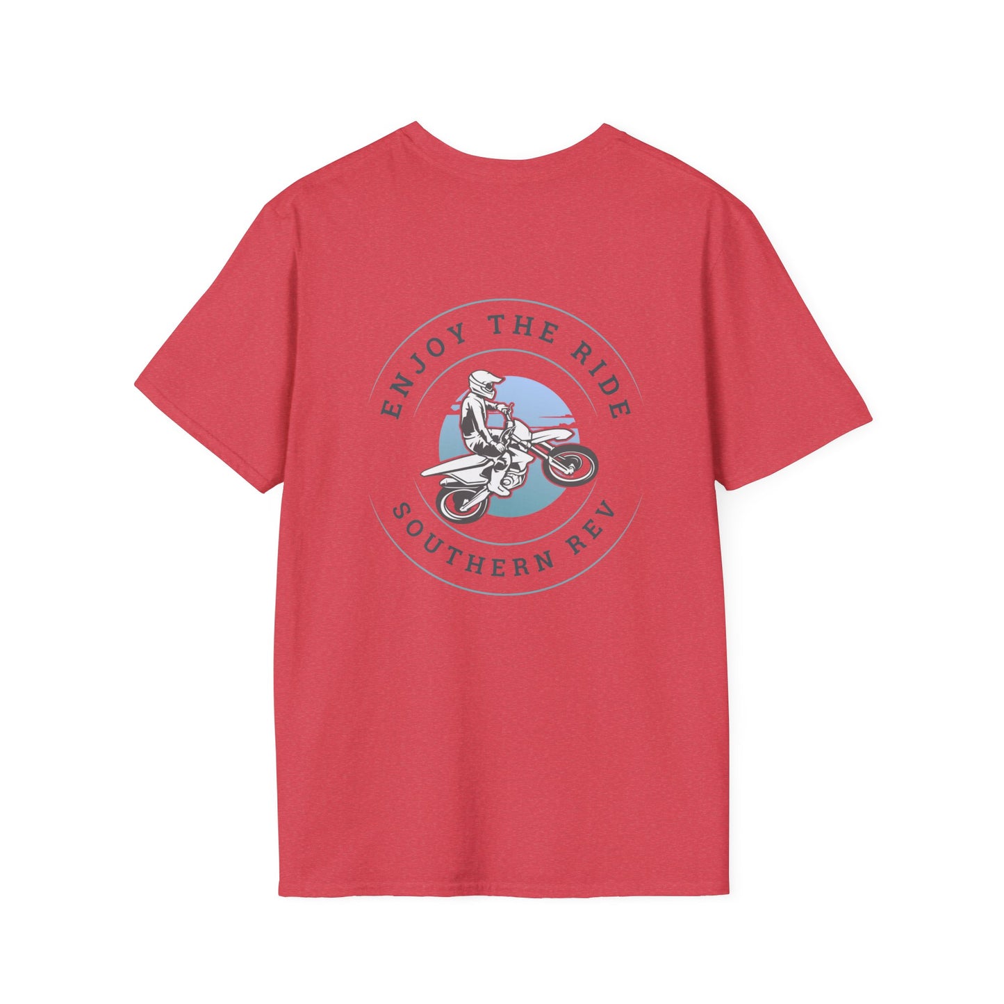 Southern style dirt bike ride shirt_red